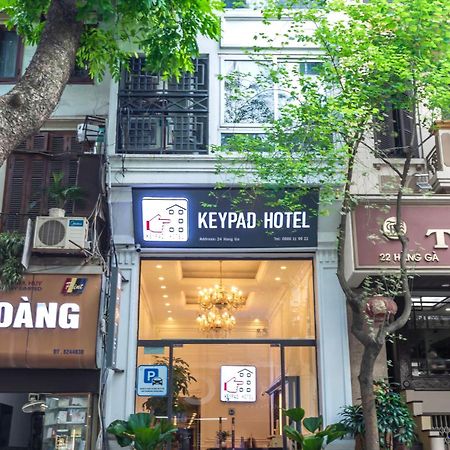 Keypad Hotel - 24 Hang Ga 河内 外观 照片